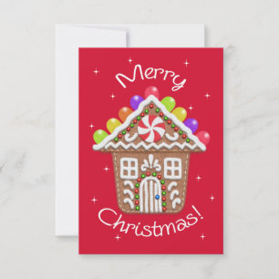 Felt Titta på Gingerbröd House jul