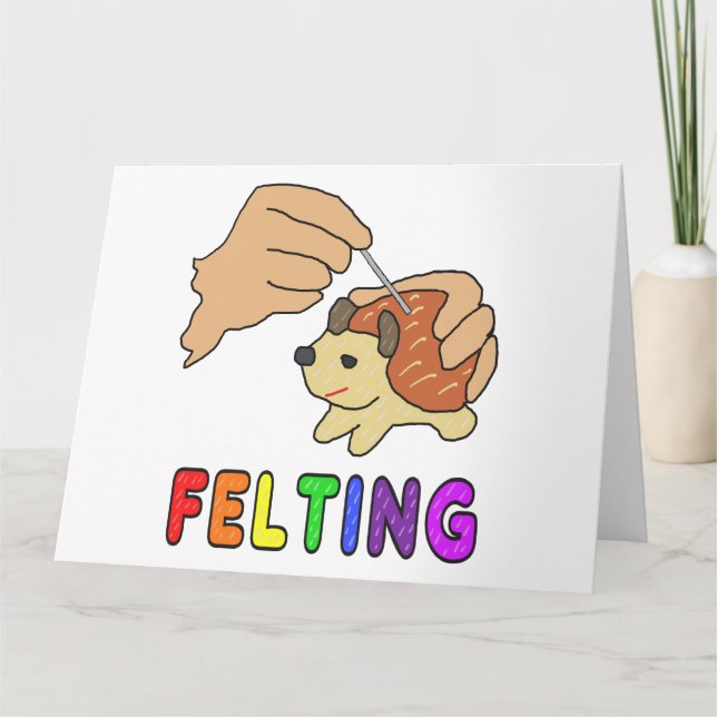 Felting Kort (Framsida)