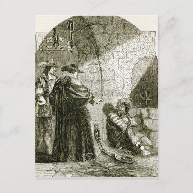 Felton i fängelset vykort (Framsida)