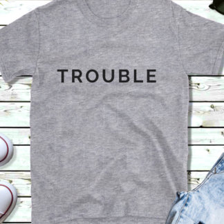 Feluble Funny Par Black Text T-Shirt Hans