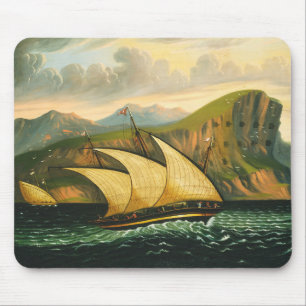 Felucca av Gibraltar vid Thomas kammare Musmatta