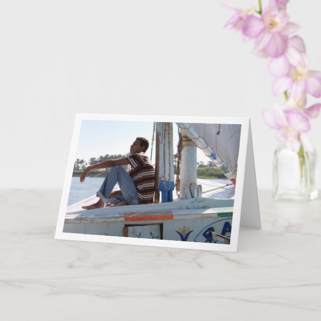 Felucca på Nilen Kort (Orkide)