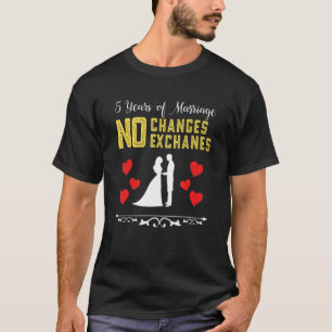 Fem år efter Giftermål: inga bidragsutbyten T Shirt