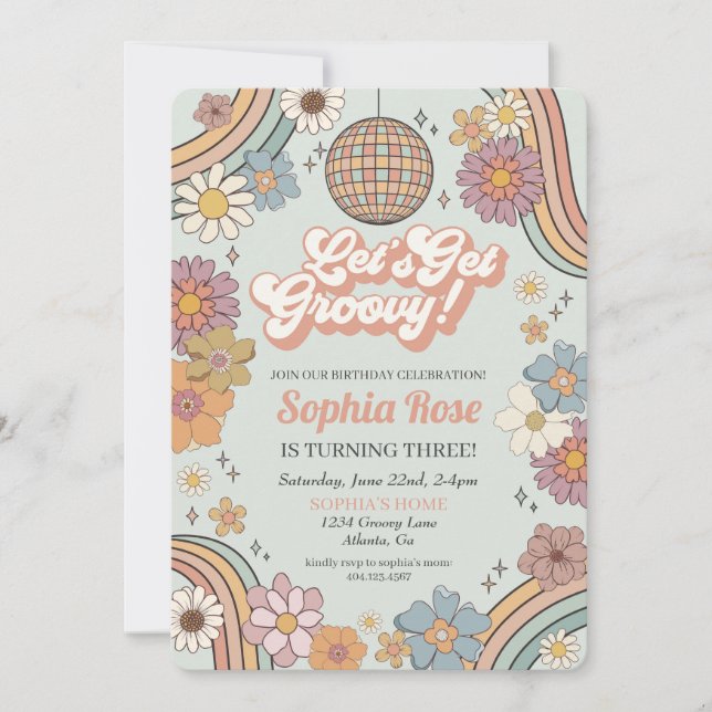 Fem är en Vibe Groovy 5:e födelsedagskalender 70:e (Framsida)