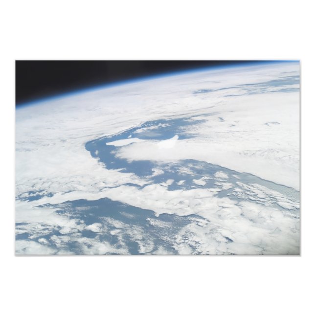 Fem år gamla isberger nära Sydgeorgien Fototryck (Framsidan)