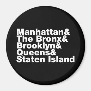Fem Boroughs ~ New York City Magnet