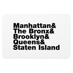 Fem Boroughs ~ New York City Magnet