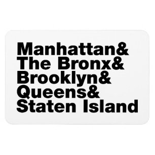 Fem Boroughs ~ New York City Magnet