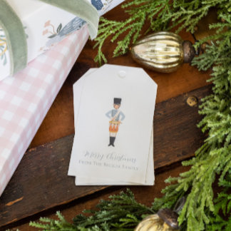 Fem Drummers Drumming Gift-Märkre - Anpassadet Presentetikett