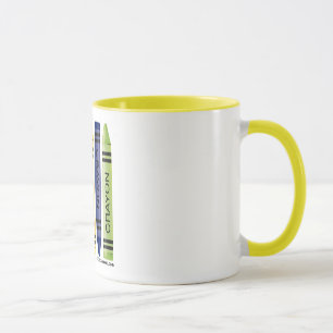 Fem feta kritor mugg