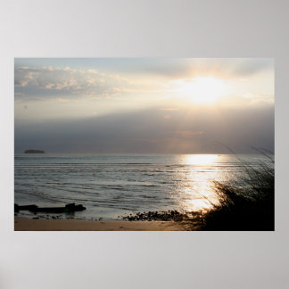 Fem Finger Beach, Inishowen Poster