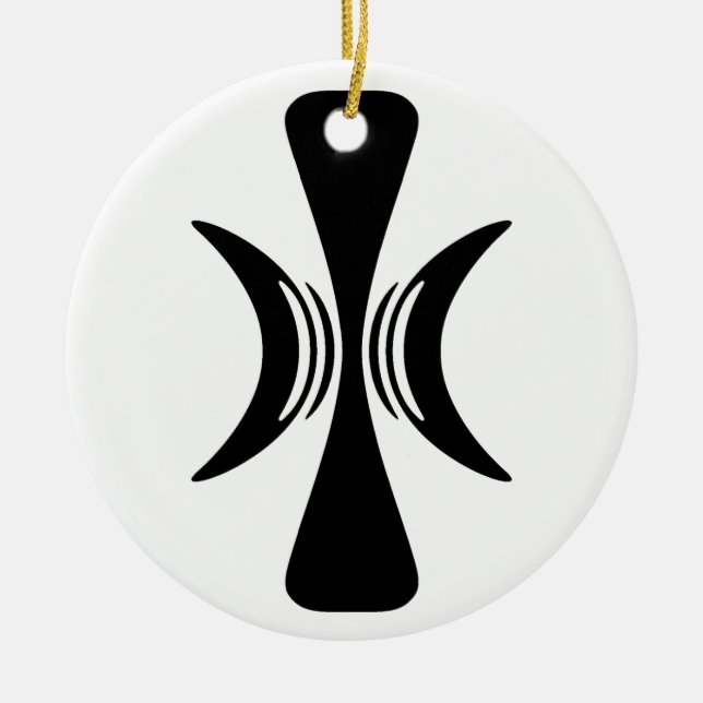 Fem fingrar av Eris Julgransprydnad Keramik (Framsidan)