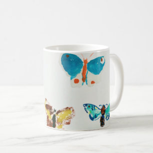 Fem fjärilar, Redon Kaffemugg