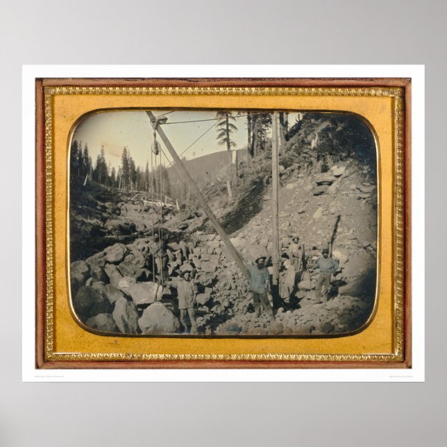 Fem flodbädda gruvarbetare (40064) poster (Framsidan)