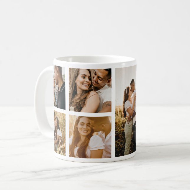 Fem foton Samla ihop nya veckors enkla Kaffemugg (Framsida vänster)