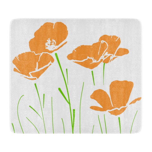 Fem Hand plockade California Poppies (Framsidan)