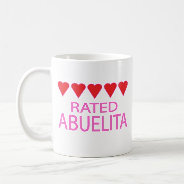 Fem Heart Abuelita Kaffemugg (Vänster)
