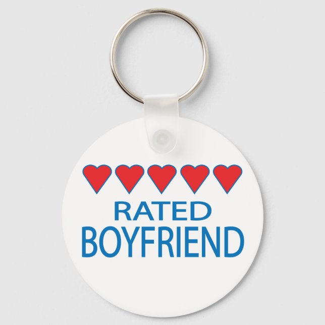 Fem Heart Boykompis Nyckelring (Framsida)