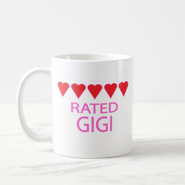 Fem Heart Gigi Kaffemugg (Vänster)