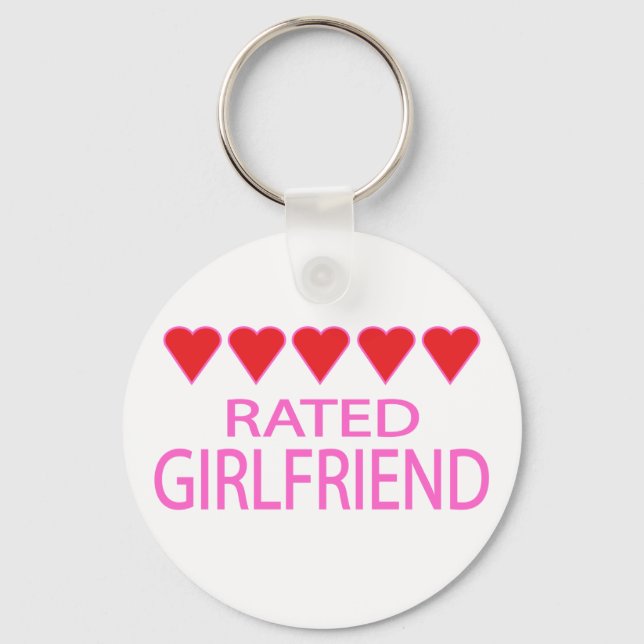Fem Heart Girlkompis Nyckelring (Framsida)