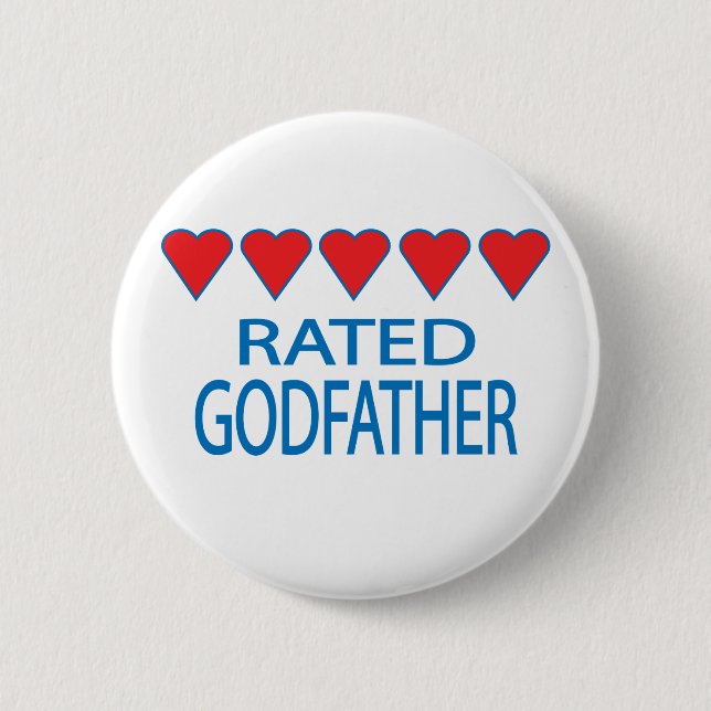 Fem Heart Godfather Knapp (Framsida)