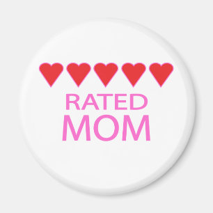 Fem Heart Mamma Magnet