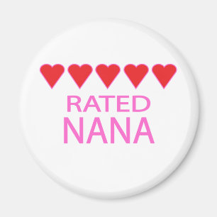 Fem Heart Nana Magnet