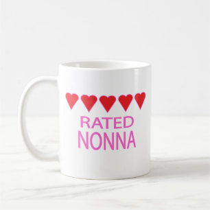 Fem Heart Nonna Kaffemugg
