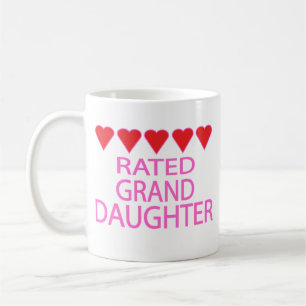 Fem hjärtefarmor kaffemugg
