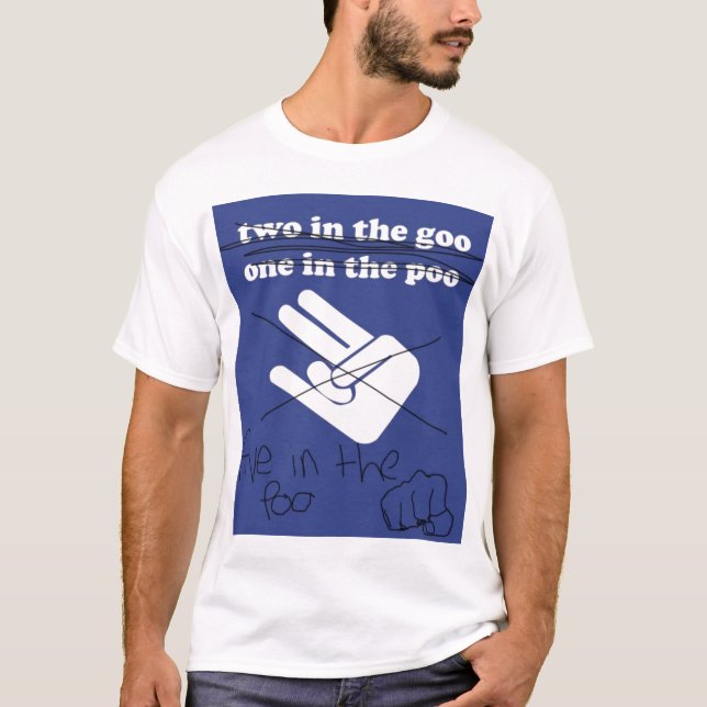 Fem i bajset! t-shirt (Framsida)