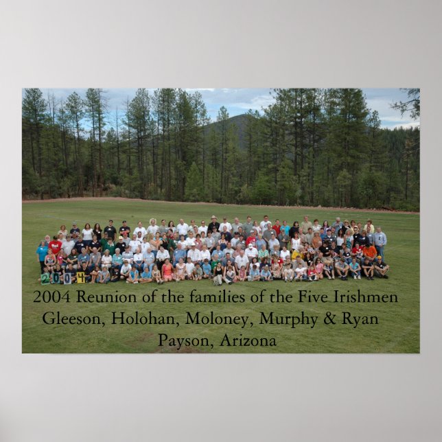 Fem irländare 2004 poster (Framsidan)