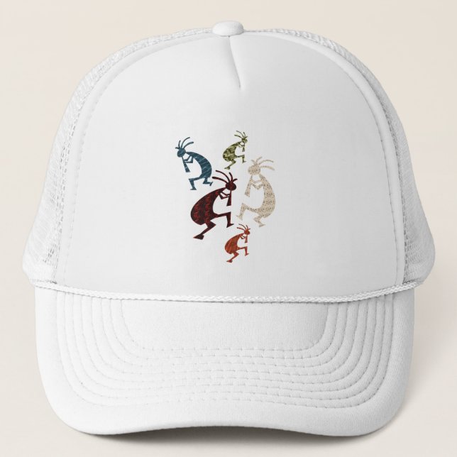 Fem Kokopelli Truckerkeps (Framsida)