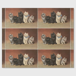 Fem kute kattungar, Papprare Presentpapper