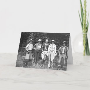 Fem kvinnor på snubbranchen kort