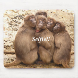 Fem lille Monkey Mousepad Musmatta