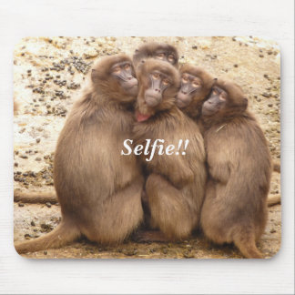 Fem lille Monkey Mousepad Musmatta