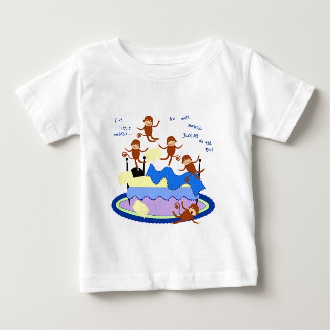 fem lite apor t-shirt (Framsida)