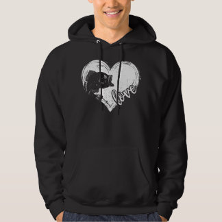 Fem Loaves, två kristen fisk Hoodie