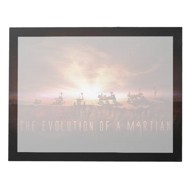 Fem lyckade Mars-återställningar Anteckningsblock (Framsida)