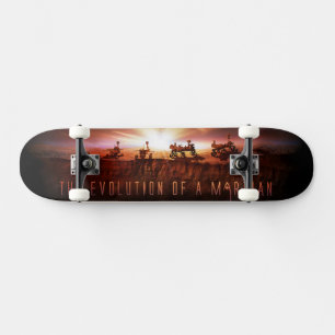 Fem lyckade Mars-återställningar Mini Skateboard Bräda 18,5 Cm