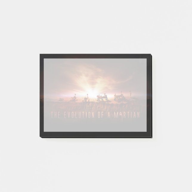 Fem lyckade Mars-återställningar Post-it Block (Framsida)