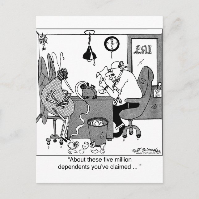 Fem miljoner beroende? vykort (Framsida)