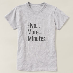 Fem minuter till tee shirt