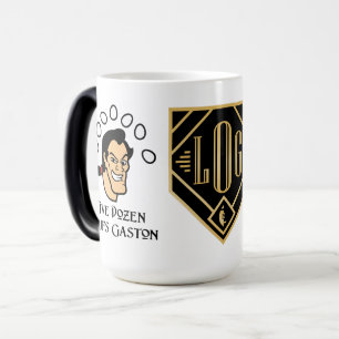 Fem mugg för logotyp för dussin Ouefs