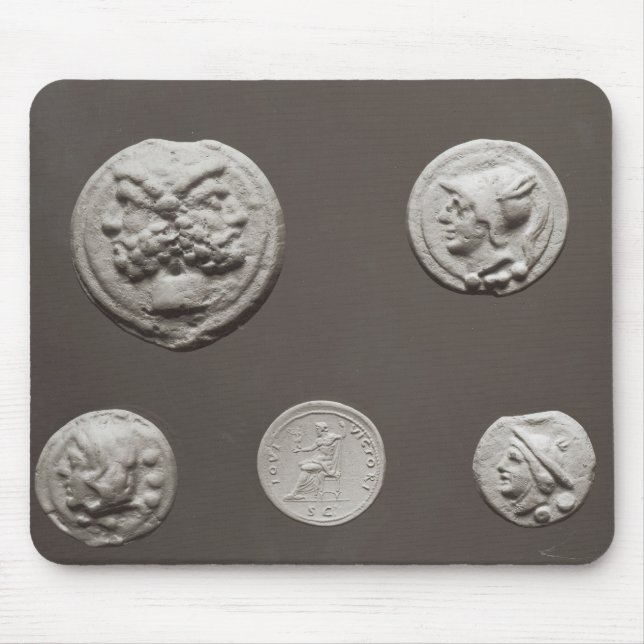 Fem mynt musmatta (Framsidan)