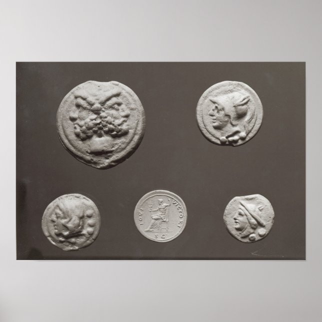 Fem mynt poster (Framsidan)