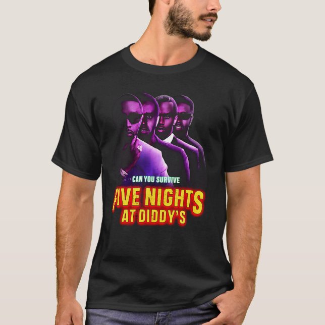 Fem nätter på Diddy's T Shirt (Framsida)