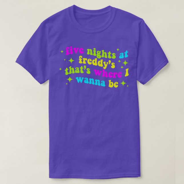 Fem nätter på Freddys.. T Shirt (Design framsida)