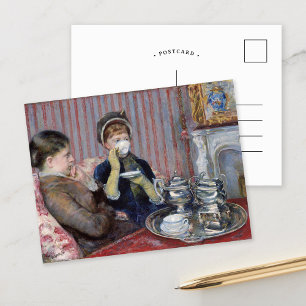 Fem O'Clock Tea Mary Cassatt Vykort