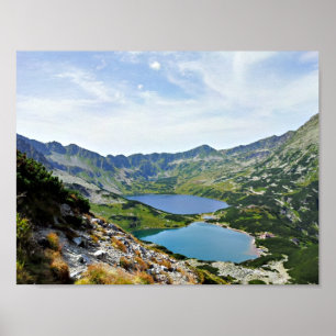 Fem polska Ponds Valley, Tatras Poster